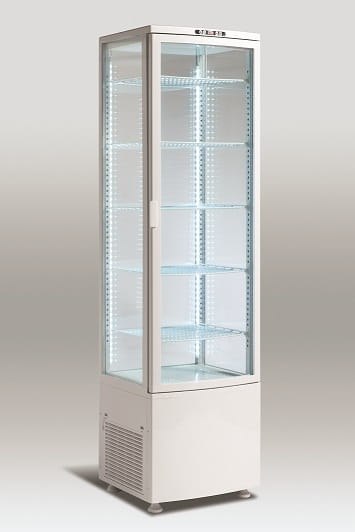 Witryna chłodnicza cukiernicza oświetlenie LED 270 l Resto Quality RT280